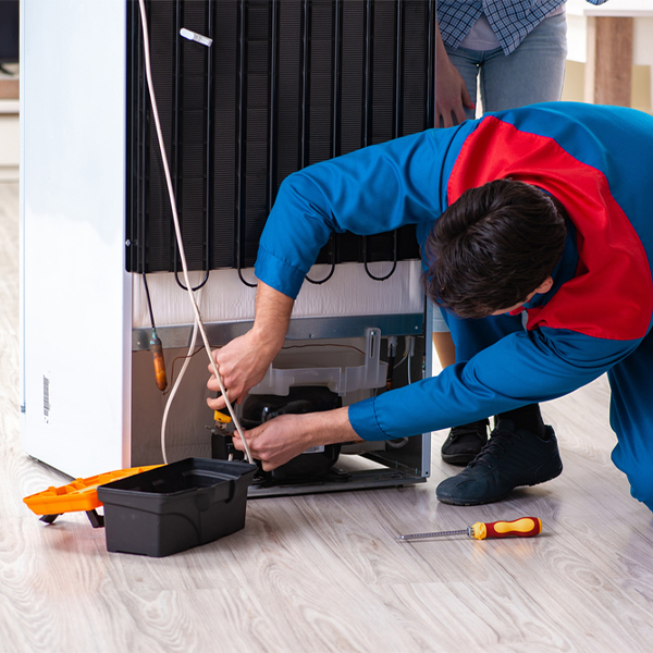 how much do you charge for refrigerator repair services in Timber